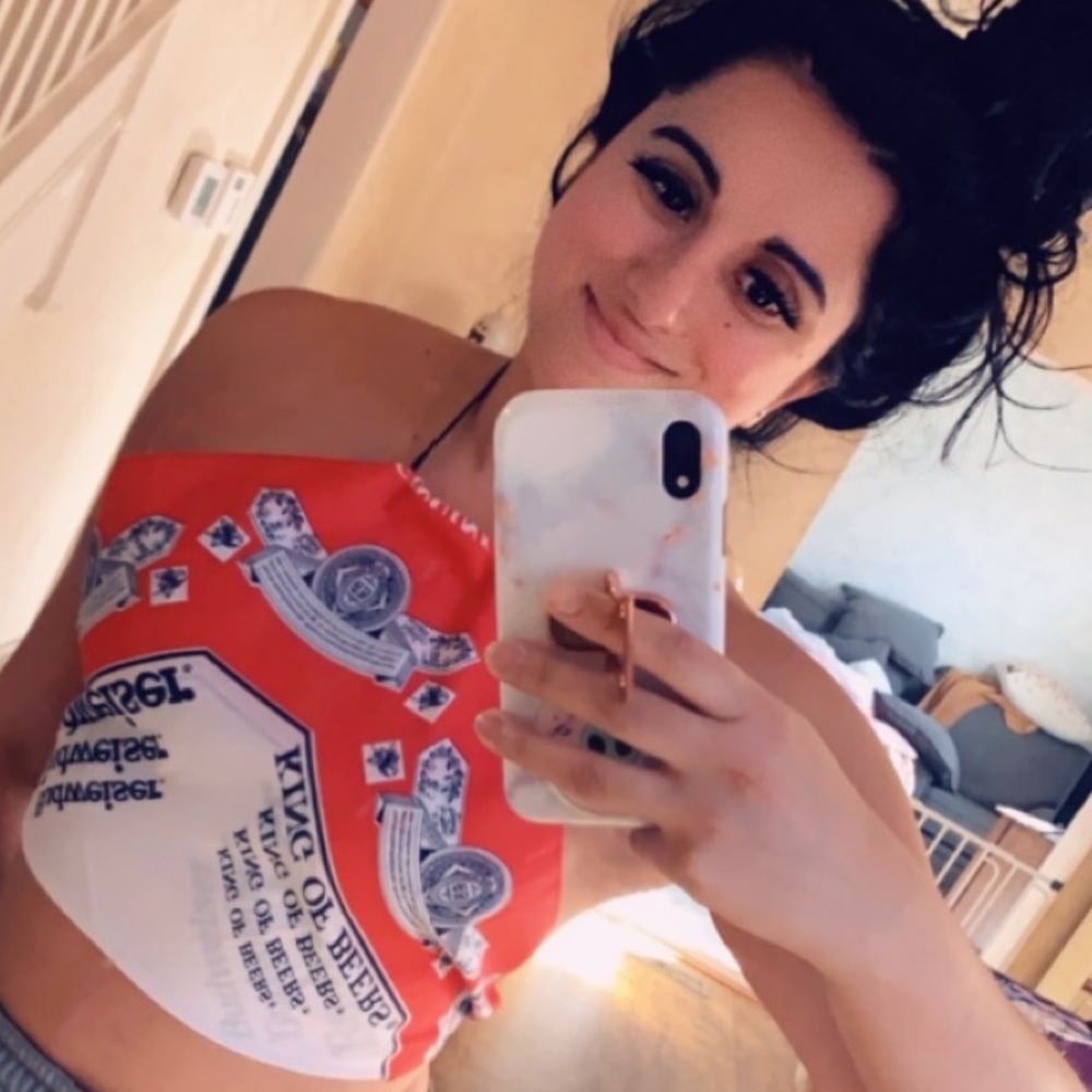 Vintage Upcycled♻️ Crop Top
